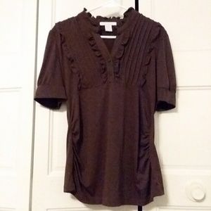 NWOT Charlotte  Russe Chocolate Top